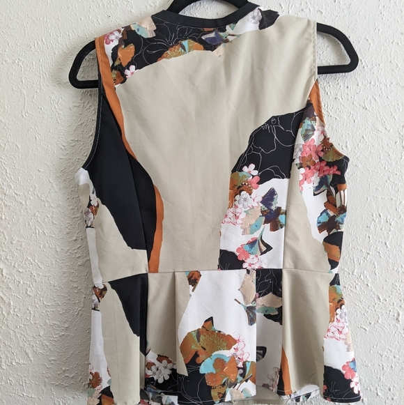 3:1 Phillip Lim for Target Structured Floral Top - Picture 6 of 7